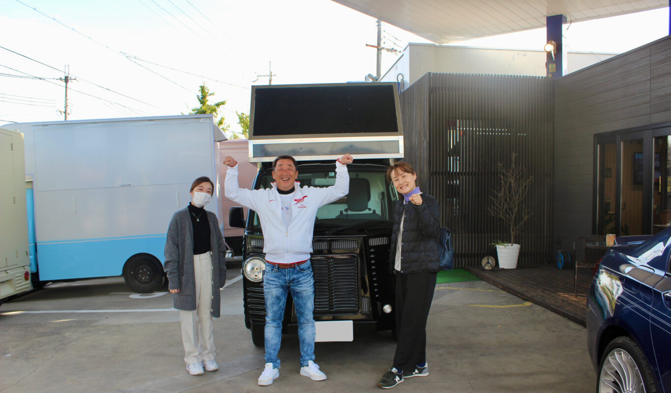 京都府の素敵なファミリーS様の「チヂミ販売」のキッチンカー