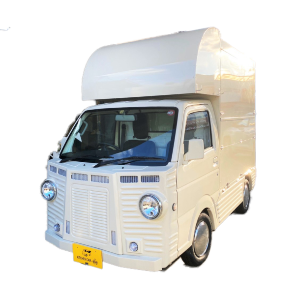 軽トラックベースのキッチンカー（移動販売車）アラン軽ボックス